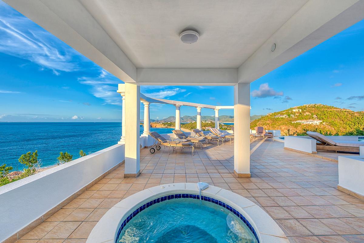 Pool Villa St Martin - Hottub